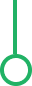 Vertical green line ending in a white circular marker, resembling a location pin on a map