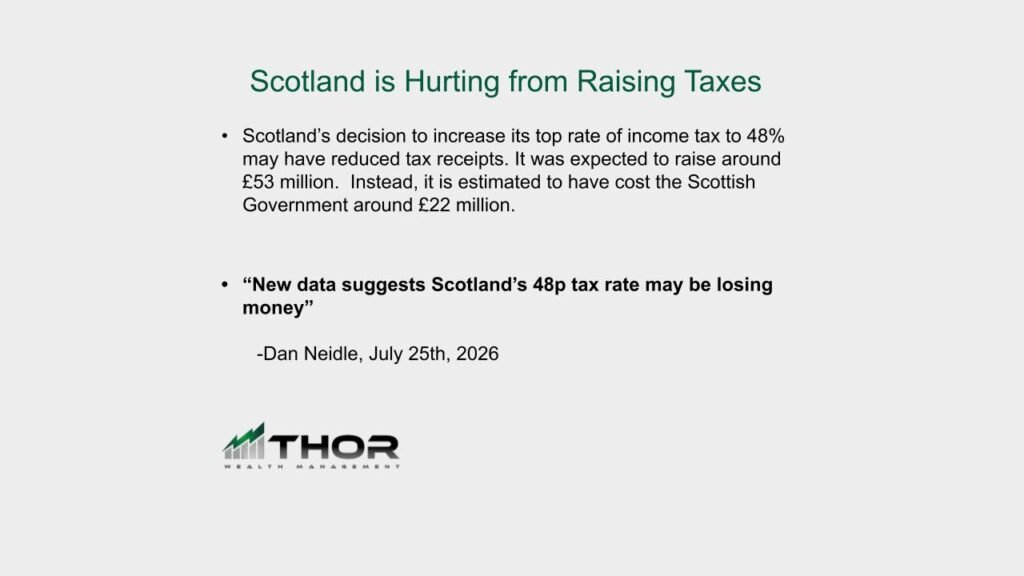 Scotland Raising Taxes - Thor Wealth Managment, Inc. - Thor Wealth Managment, Inc.