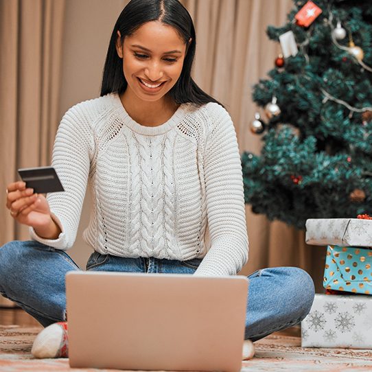 Woman looking to build her credit.